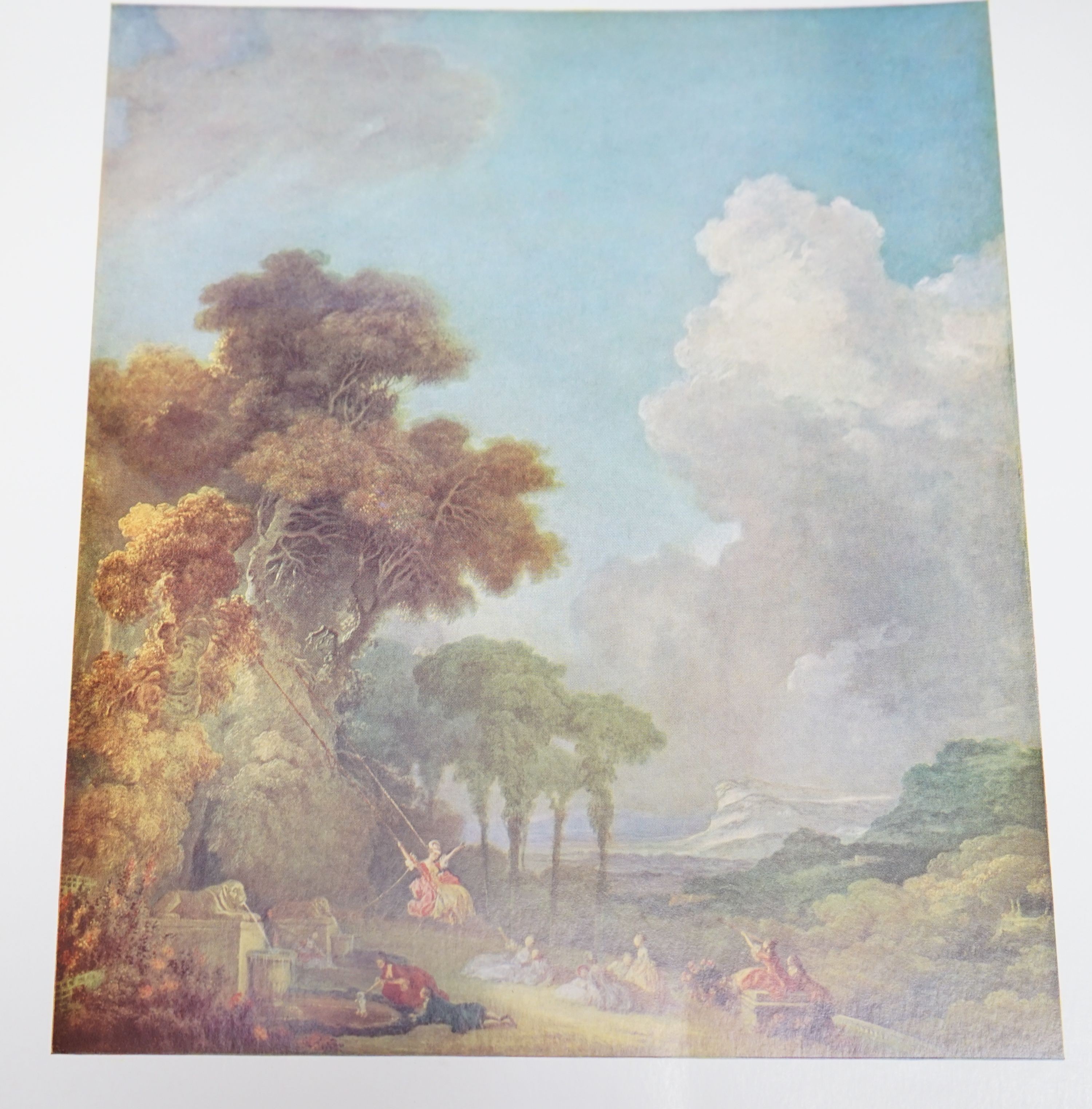 A folio of paintings and prints